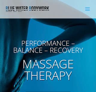 blue water bodywork|Massage Therapy Services .